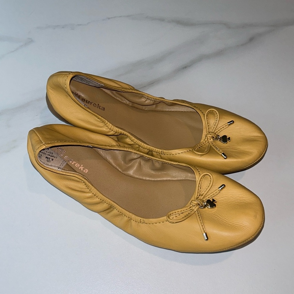 Aurelia Women's Yellow Ballet Flats